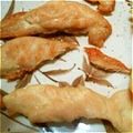 明日も晴れるよちゃん's cooksnap of when they made カンタンささみジャーキー（FOR犬）.