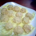 oいちo's cooksnap of when they made 鶏はんぺん焼売.