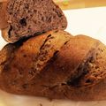 ゆんぶー's cooksnap of when they made 全粒粉でくるみ＆レーズンパン♪　.