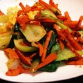 クックKH8008☆'s cooksnap of when they made 減塩☆チンゲン菜のにんにく炒め.
