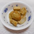 pitachan1's cooksnap of when they made 好きな味で！チンして揚げただけ里芋♪.