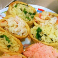 あんこたべたい's cooksnap of when they made わさび＆ほうれん草のお稲荷さん.