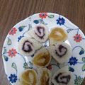 しもきゅう's cooksnap of when they made 離乳食後期 お花のロールサンド.