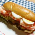 みゆwaco 's cooksnap of when they made 海老とアボカドのトルタサンド.