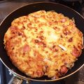 チャグワン's cooksnap of when they made ウィンナーと長ネギのチヂミ.