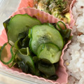 クック49L4Ho☆'s cooksnap of when they made もう一品！簡単きゅうりとわかめの酢の物.