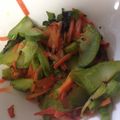 sino紫野's cooksnap of when they made 八百屋さんの食べ方、ブロッコリーの茎炒め.