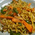 まっちん大好き's cooksnap of when they made 沖縄そばでなつかし給食風ヤキソバ♪.