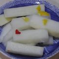 j444's cooksnap of when they made ゆず大根漬け物.