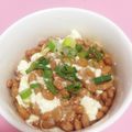 ＊にょにょん＊'s cooksnap of when they made ヘルシー♪満足♪超簡単♪納豆豆腐♡.