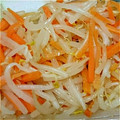 misakitcen's cooksnap of when they made 簡単☆早い☆もやしと人参のナムル.