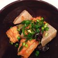 makikoyoga's cooksnap of when they made お腹満足♪コンニャクと茄子の炒め物.