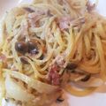 yuyuyummmk's cooksnap of when they made キノコクリームパスタ.