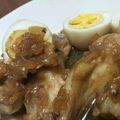 その5's cooksnap of when they made テケトー料理23☆手羽元のハツミツ生姜煮.