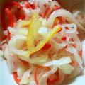 サトエリ☆彡's cooksnap of when they made 紅白なます(ゆずを使って).