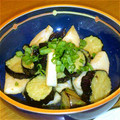 シバくに's cooksnap of when they made 茄子と長芋の簡単和え.
