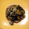 jyokun's cooksnap of when they made にんにくと大葉でかきのオリーブオイル炒め.