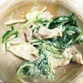 ★bluesky★'s cooksnap of when they made やわらか鶏胸肉と水菜・小松菜の和えもの.