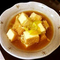 churu's cooksnap of when they made 絹揚げ豆腐で簡単煮物.
