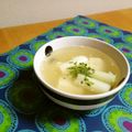 komutatata's cooksnap of when they made おぼろ豆腐でエスニックスープ.