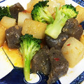 ゆうこりんりんこ's cooksnap of when they made 大根とコンニャクで中華風炒め物～♪.
