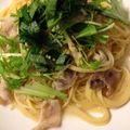 かよ14's cooksnap of when they made ○胡麻ダレ・和風なパスタ○.