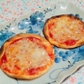 ＊とりこ＊'s cooksnap of when they made 餃子の皮で 簡単ピザ.