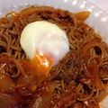 Iwhanna's cooksnap of when they made お蕎麦でビビン麺！.