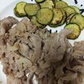 ｑｕｉｃｏ's cooksnap of when they made 豚肉とズッキーニの塩糀炒め.