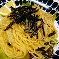 みどすけい's cooksnap of when they made ■かんたん旨い！きのこの明太子パスタ■.