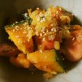 TYSK's cooksnap of when they made コク旨‼かぼちゃサラダ☆.