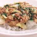 晩酌天国's cooksnap of when they made ギョウザ丼・・・。.