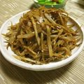 時花菜's cooksnap of when they made ポリフェノールたっぷり♪きんぴらごぼう.