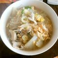 ピッコロ森本's cooksnap of when they made 餃子の王将風　五目汁そば.