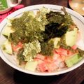 ＊とりこ＊'s cooksnap of when they made まぐろアボカ丼.