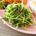 時花菜's cooksnap of when they made 豆苗の韓国風お浸し✿.