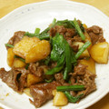 ぽりぽり拓庵's cooksnap of when they made 牛肉＆ポテト＆ほうれん草のアジア風炒め物.