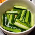 ウッピィ's cooksnap of when they made 30分で完成！かんたんきゅうり漬け.