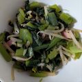 kyokoha's cooksnap of when they made 小松菜ともやしの絶品中華炒め.