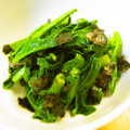 shimaru's cooksnap of when they made ほうれん草の海苔あえ.