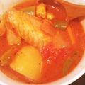 pensee's cooksnap of when they made 鶏手羽肉のトマト缶煮.