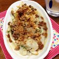 YUKIKI☆'s cooksnap of when they made とろ〜り♪里芋と納豆の和グラタン.