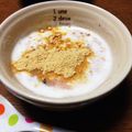 YUKIKI☆'s cooksnap of when they made 甘酒生姜きな粉deヨーグルトデザート.