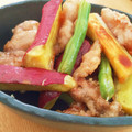 北のデビル。's cooksnap of when they made サクサク豚&さつま芋の甘酢炒め.