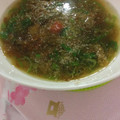ちぃちぃぽったー's cooksnap of when they made 簡単☆梅干しと鰹節とトロロのスープ.