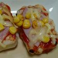 まーきち。's cooksnap of when they made 餅ピザ.