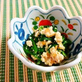 SP♪'s cooksnap of when they made ほうれん草となめたけの白和え.