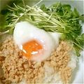 いちご＆大福's cooksnap of when they made 鶏そぼろ丼.
