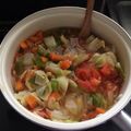 kanakel's cooksnap of when they made ダイエット♡基本の脂肪燃焼スープ.