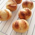まるたまるん's cooksnap of when they made 米麹酵母ストレート法丸パン.